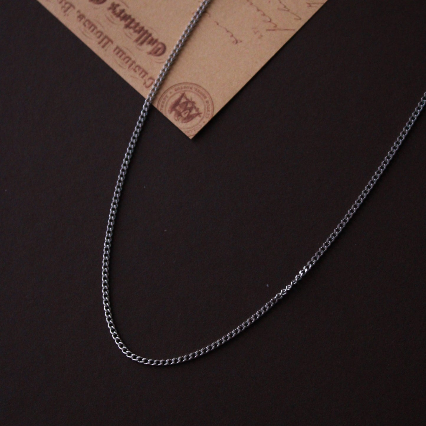 Halskette Silber (Kettenglieder 2 x 2 mm)