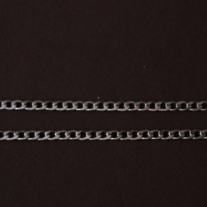 Halskette Silber (Kettenglieder 3 x 4,5 mm)